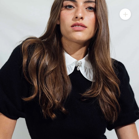 VINTAGE BLACK HEART & GOLD Mourning Metal Brooch Pin - Picture 5 of 5